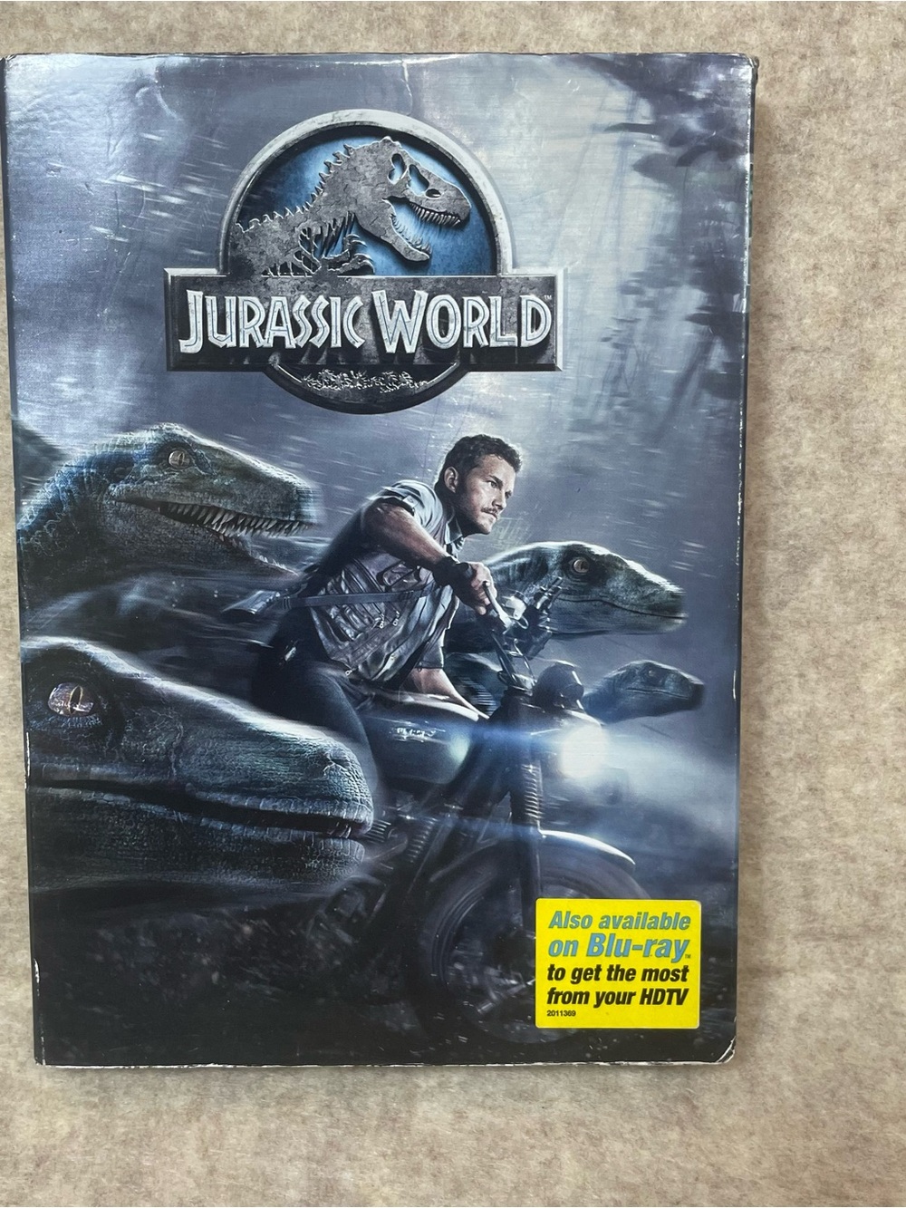 Jurassic World DVD + Blue Ray